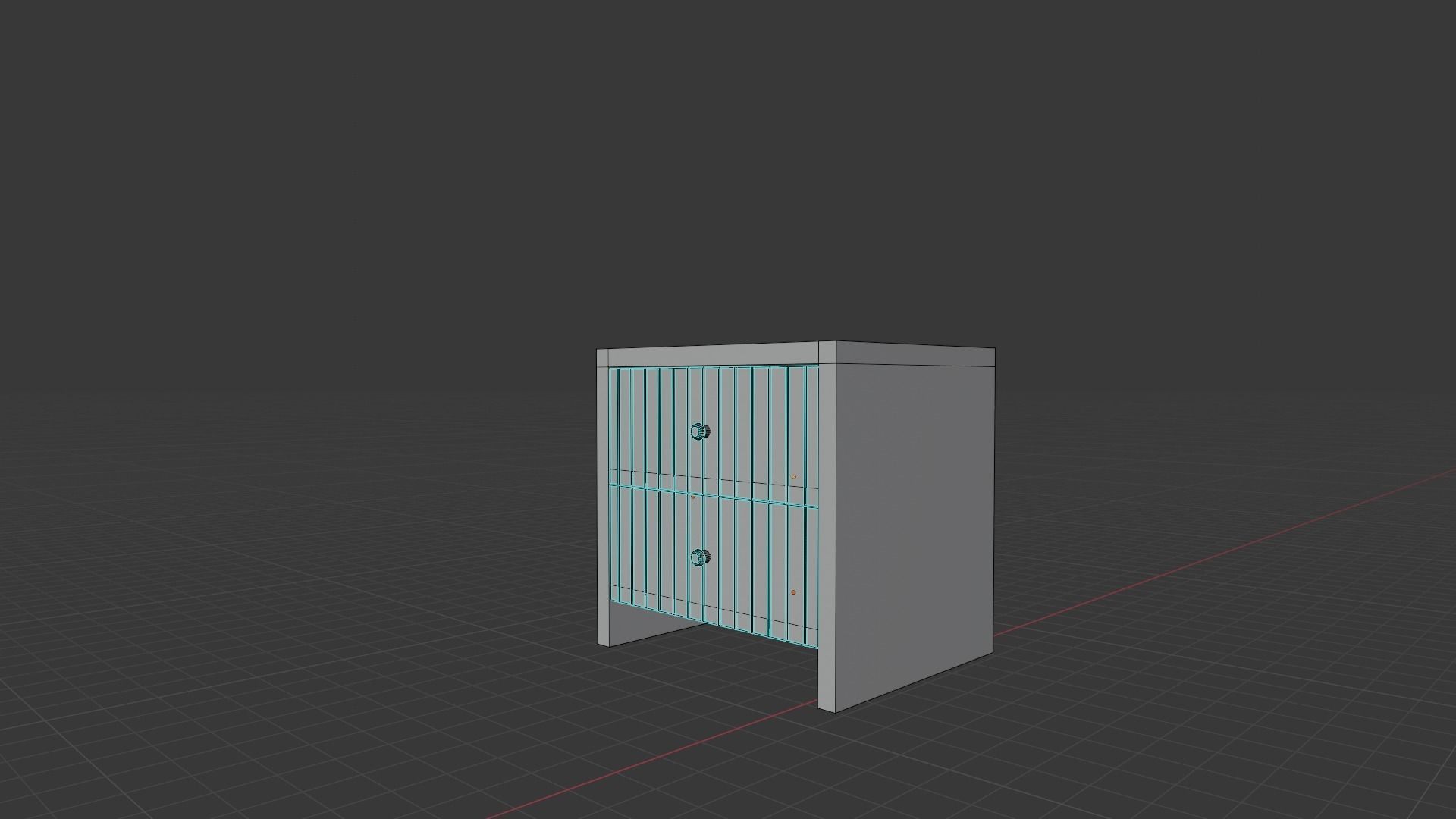 nightstand 3d model 3D model_5