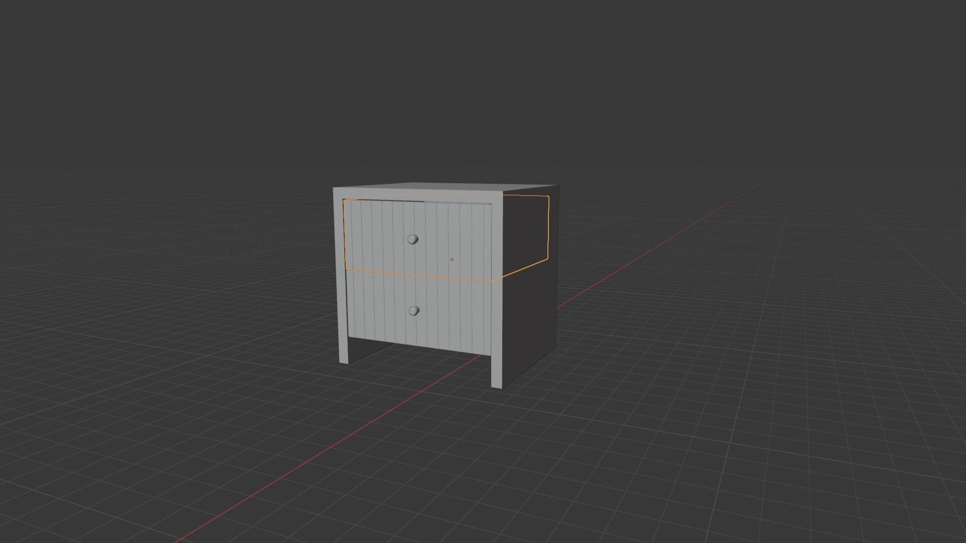 nightstand 3d model 3D model_2