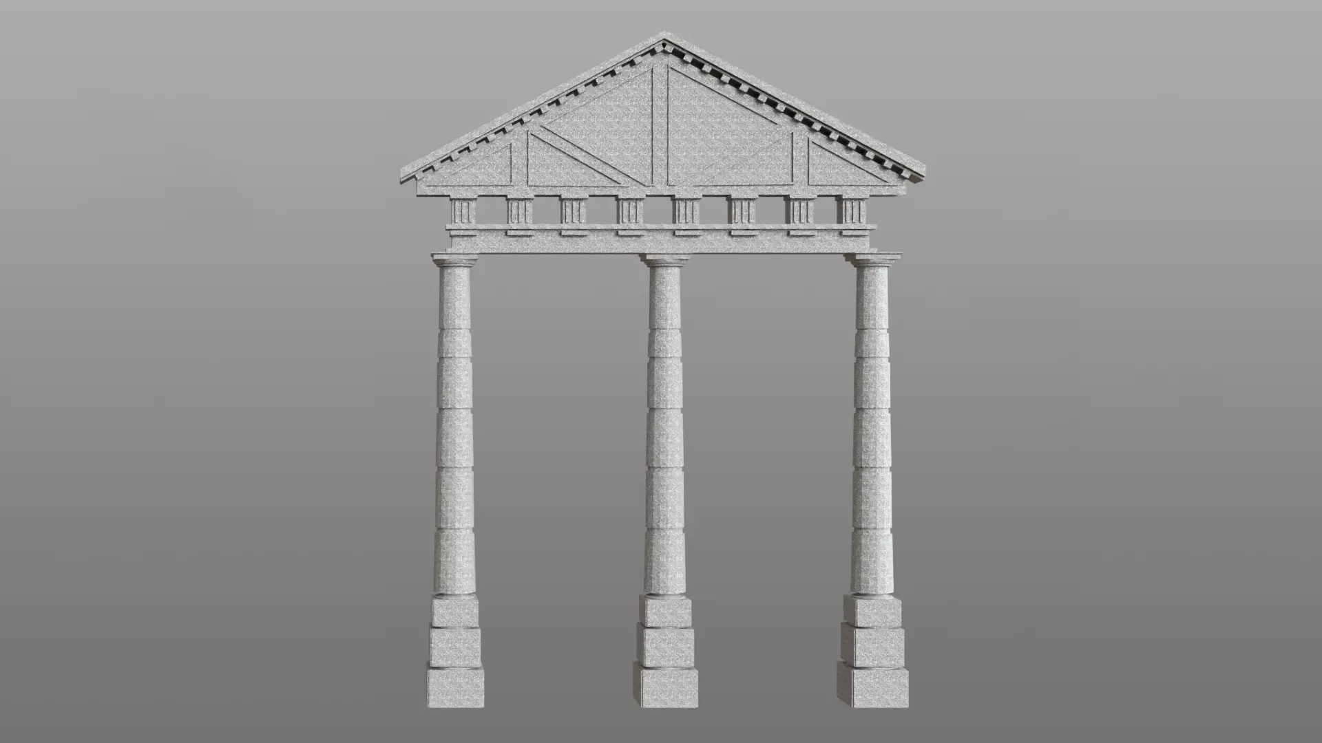 Colosseum Gate 2 3D model_0
