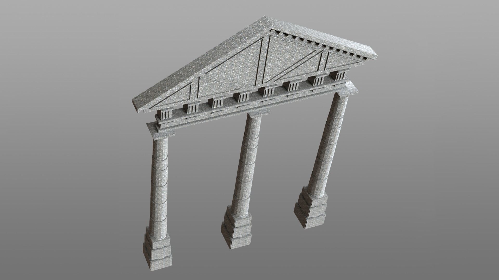 Colosseum Gate 2 3D model_5