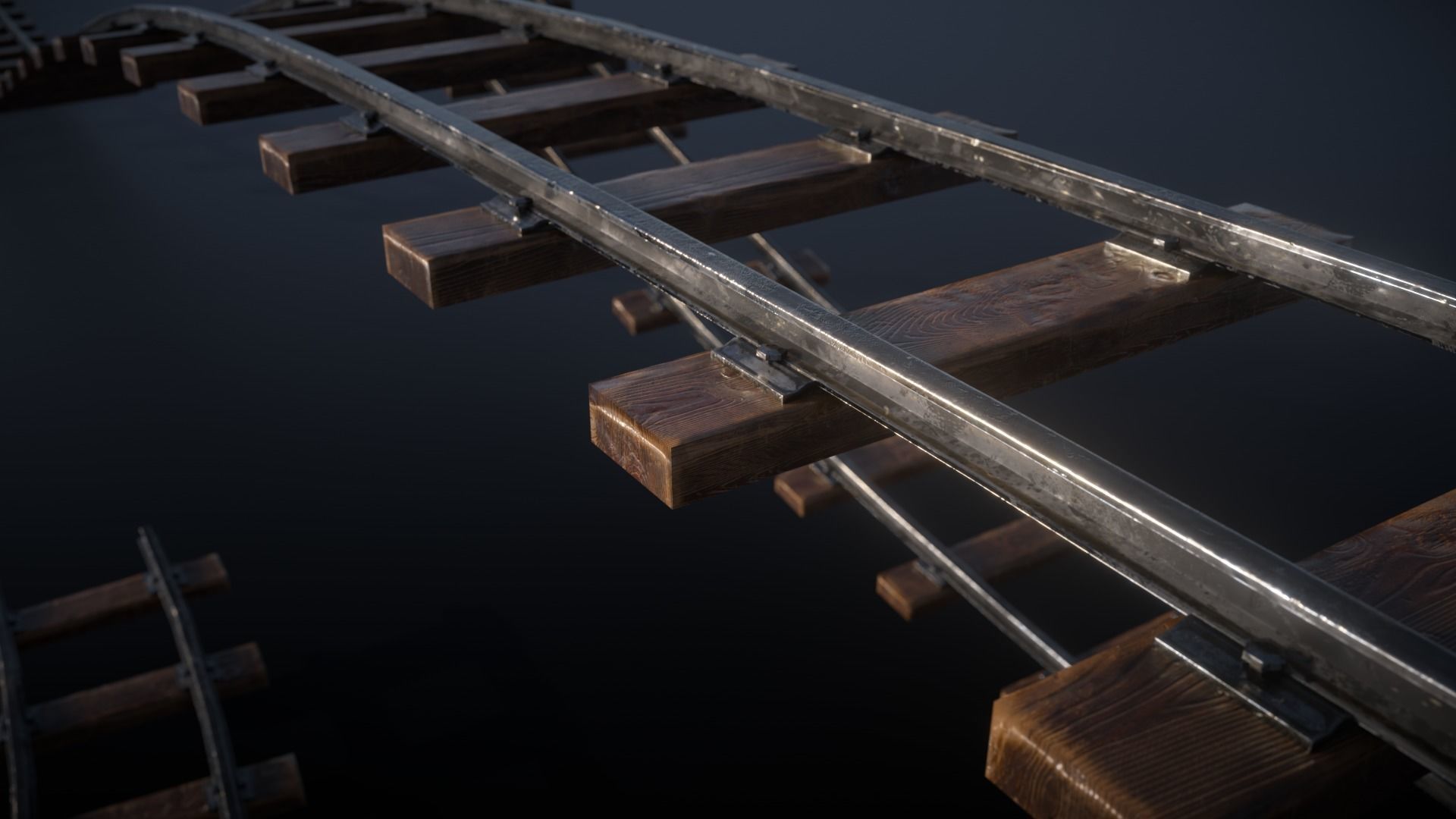 Mine Ruin Dungeon Asset Pack Low-poly 3D model_28