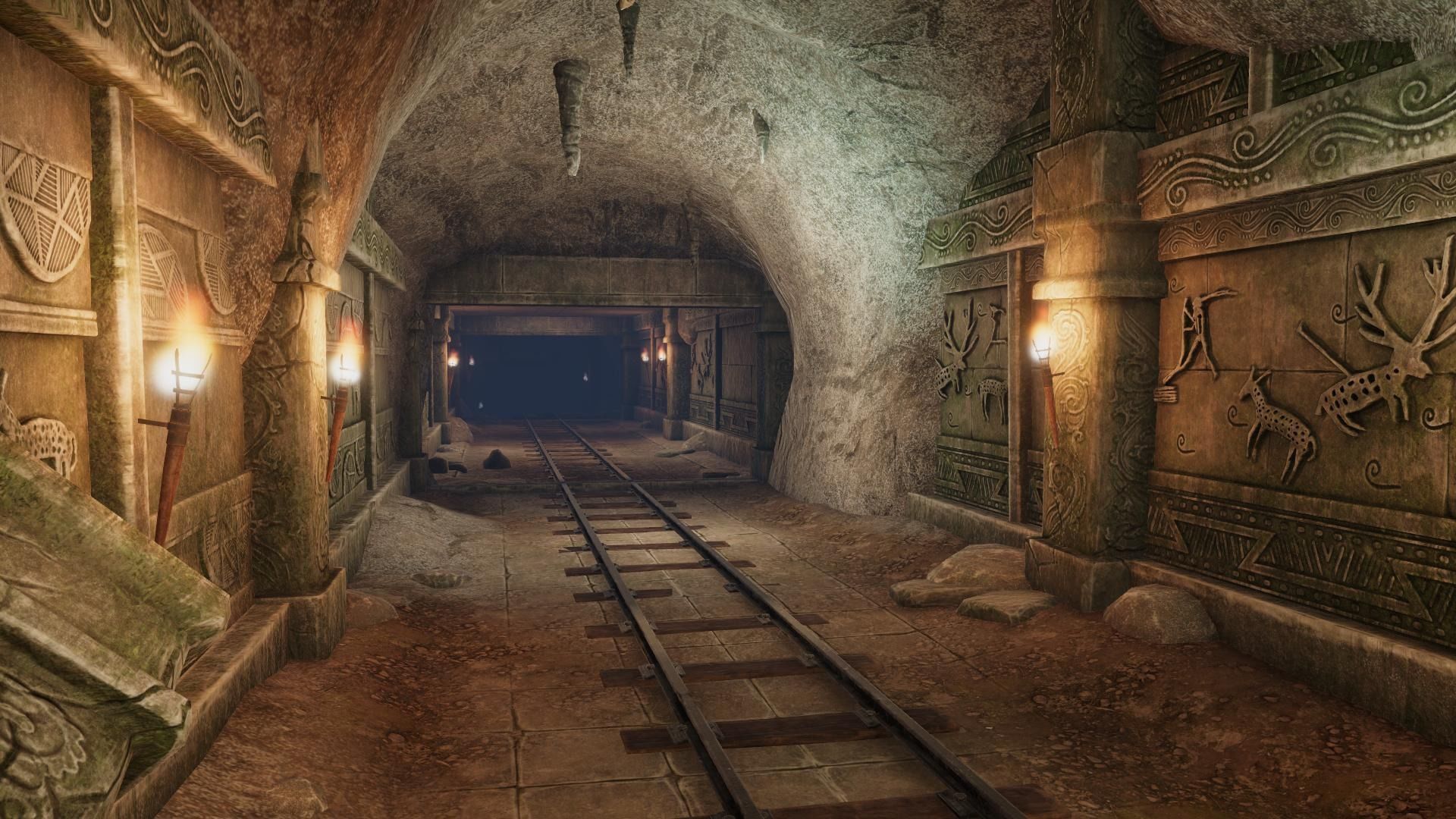 Mine Ruin Dungeon Asset Pack Low-poly 3D model_4