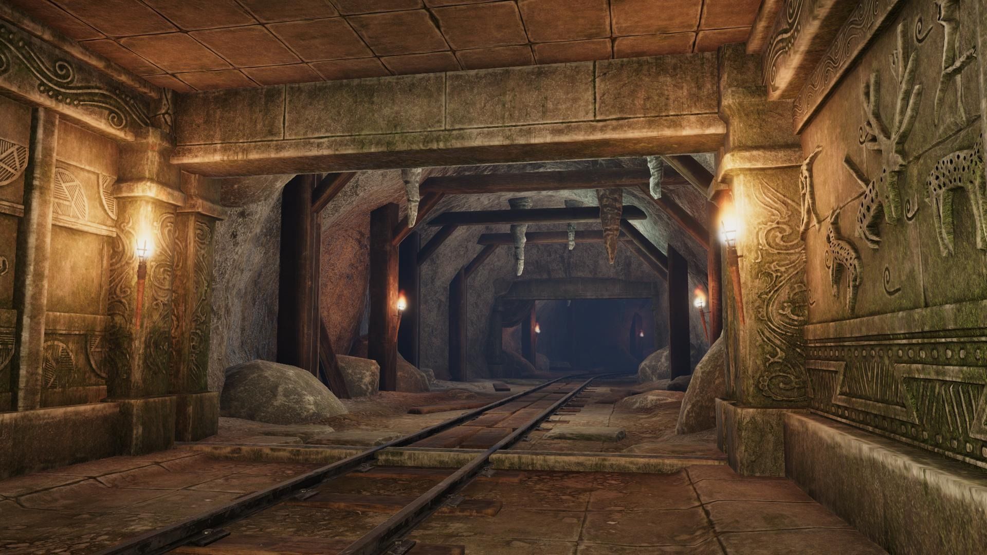 Mine Ruin Dungeon Asset Pack Low-poly 3D model_10