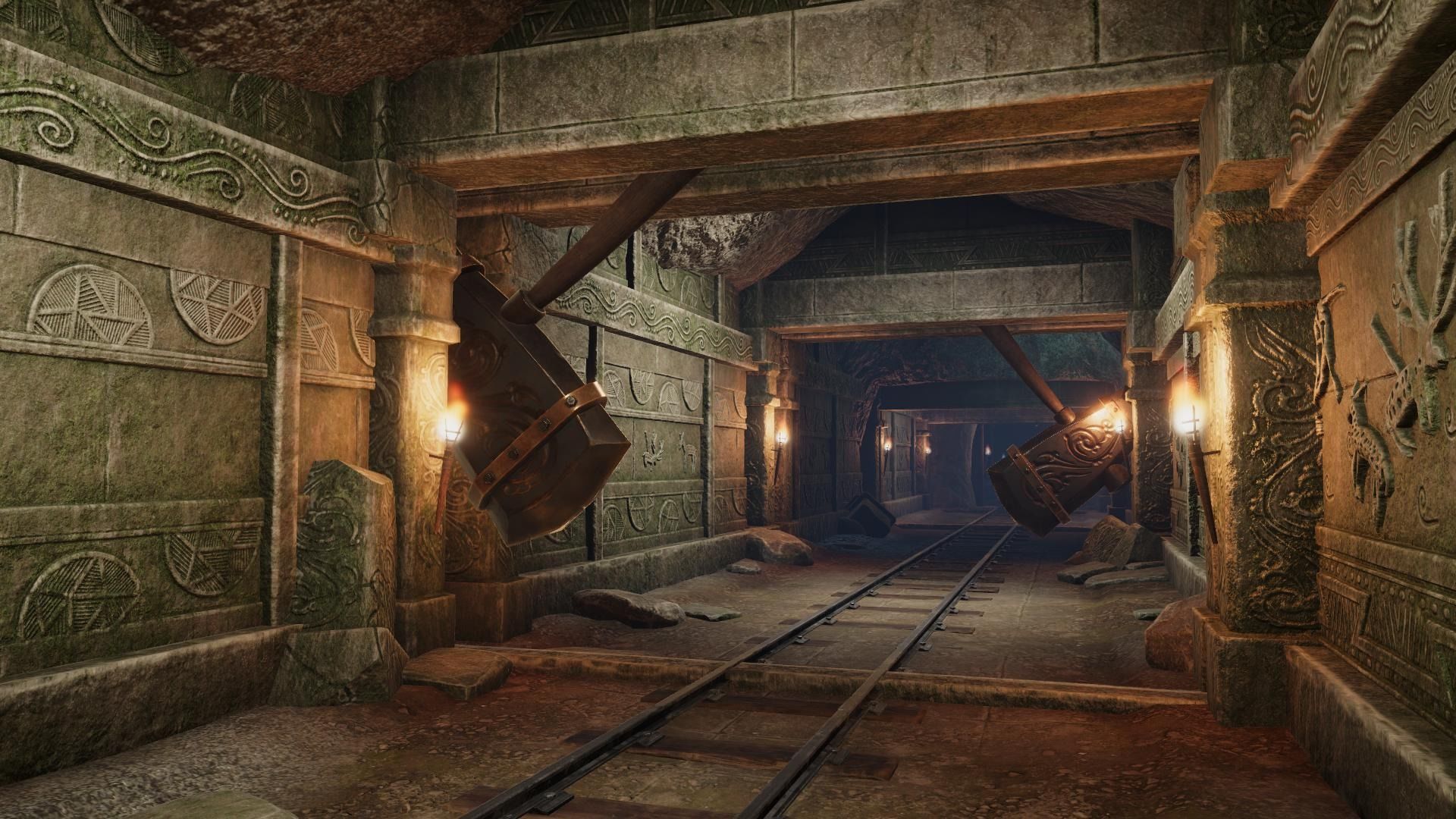 Mine Ruin Dungeon Asset Pack Low-poly 3D model_6