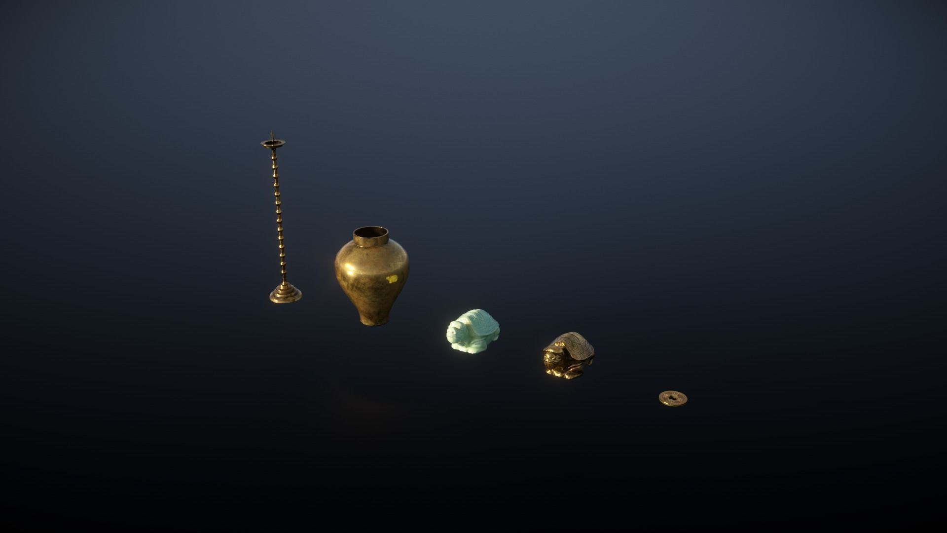 Mine Ruin Dungeon Asset Pack Low-poly 3D model_25