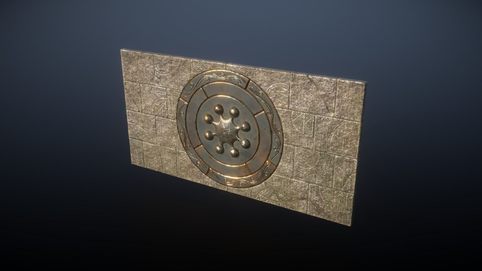 Mine Ruin Dungeon Asset Pack Low-poly 3D model_26