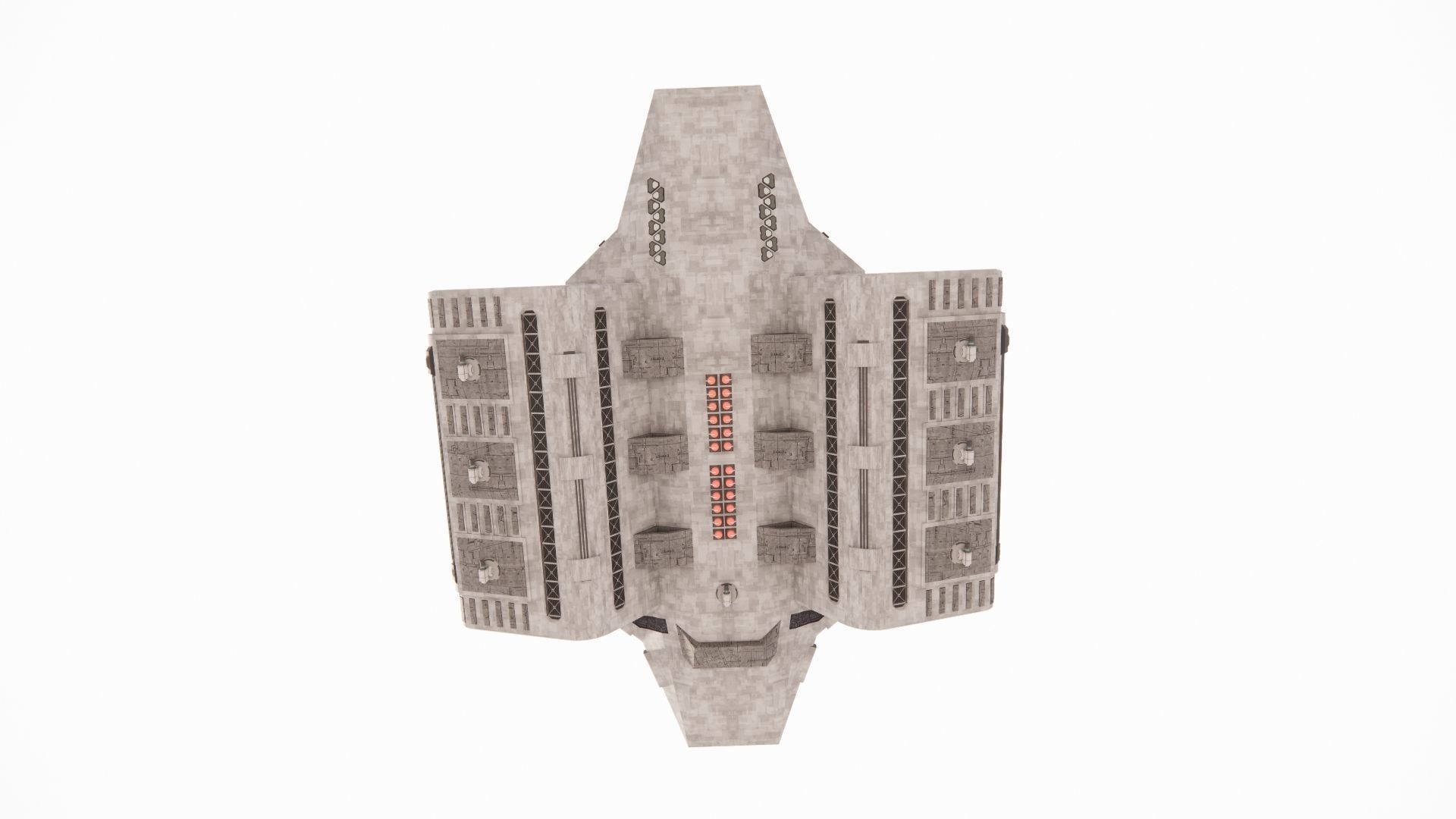Spaceship-spacecraft-4 3D model_7