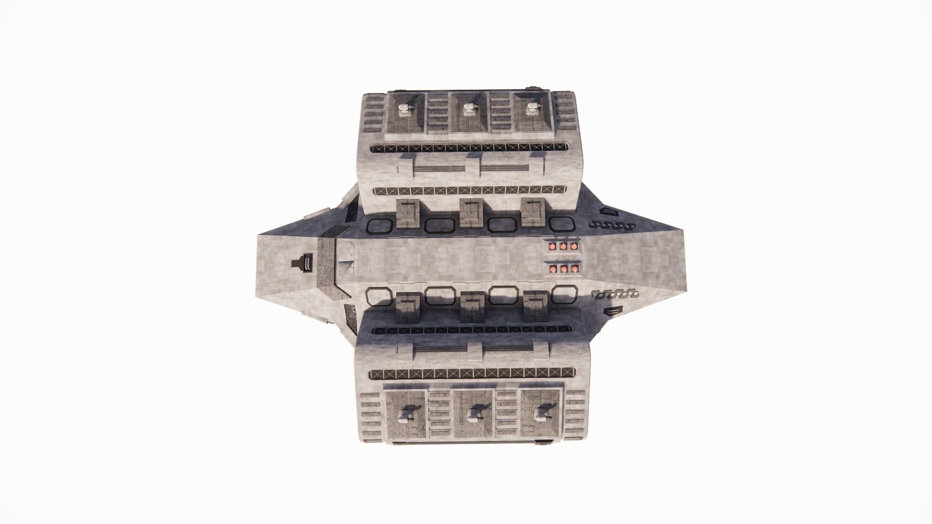 Spaceship-spacecraft-4 3D model_2