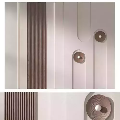 Headboard 3d Wall Panel 02