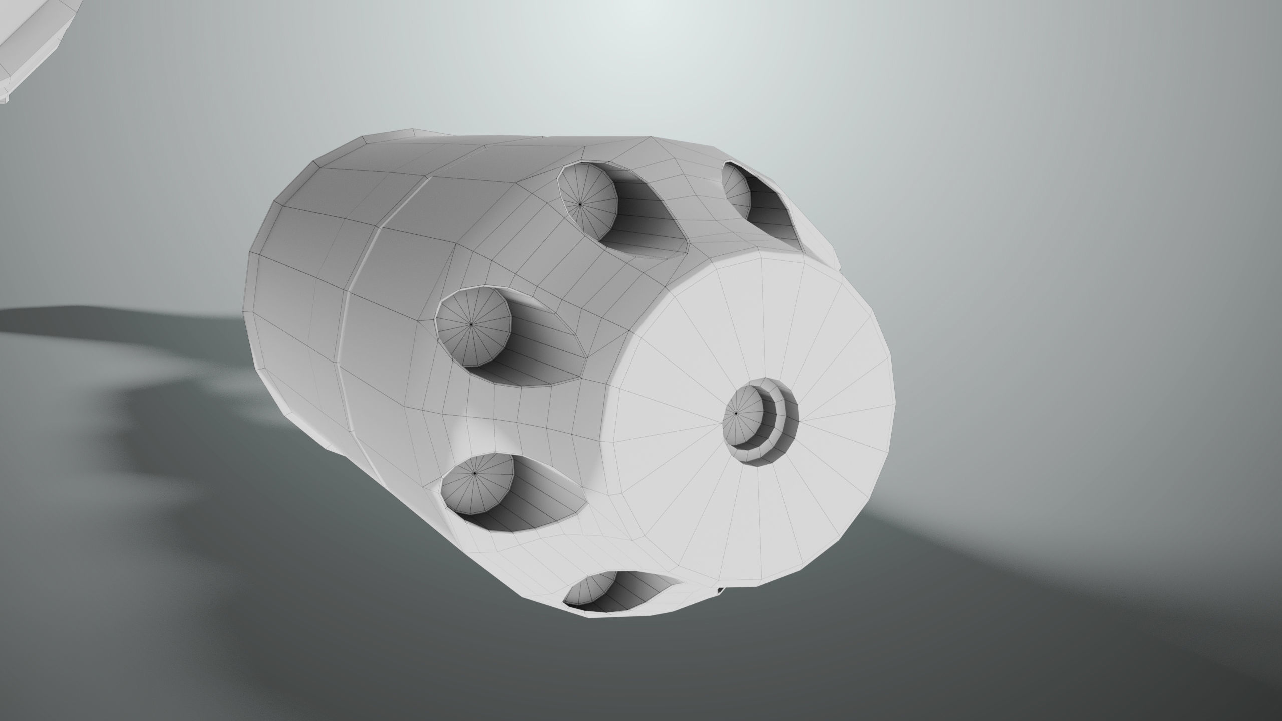 Grenade Launcher 03 Black Generic All PBR Unity UE Textures Low-poly 3D model_41