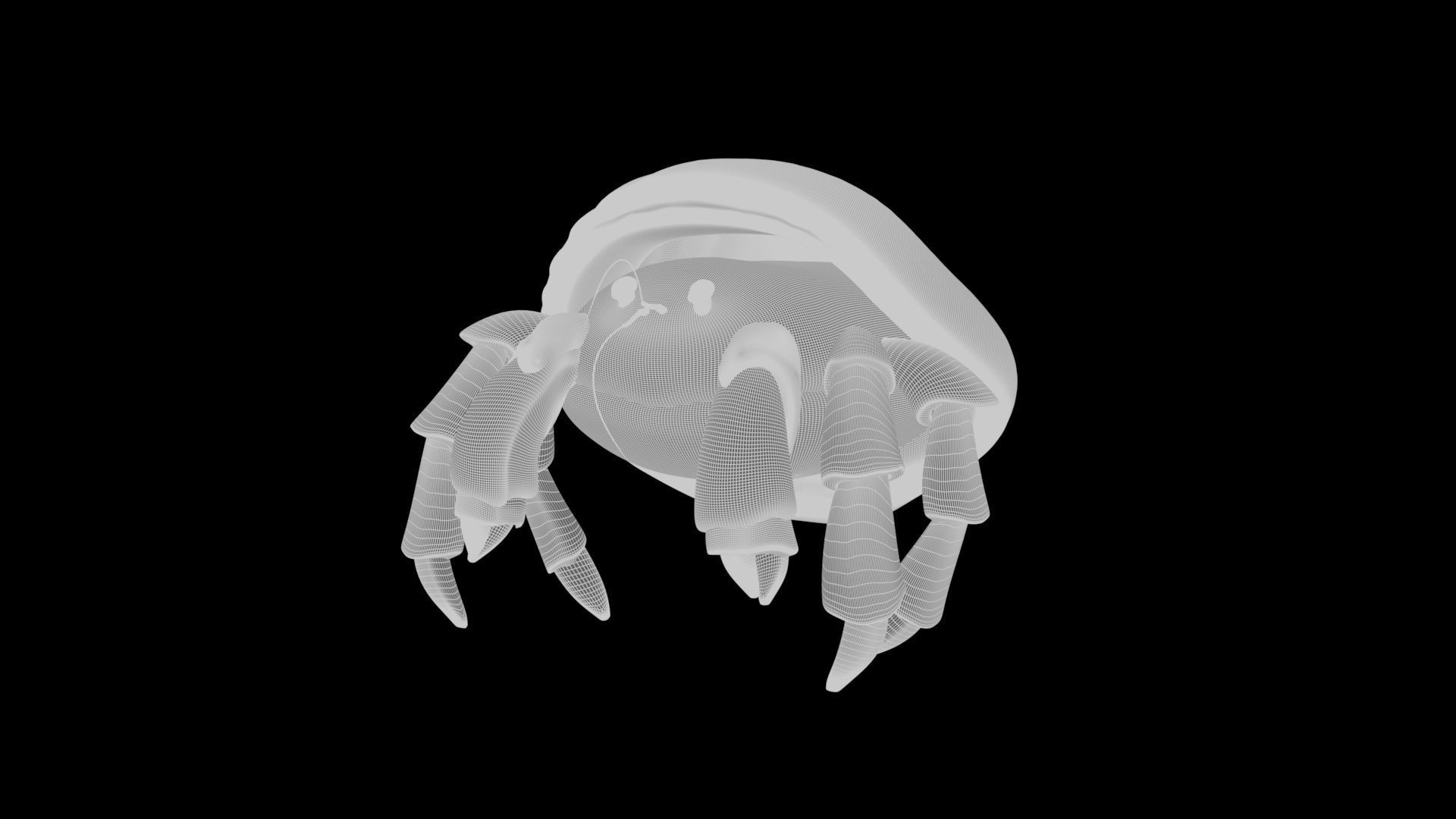 Hrrmit crab 3D Model 3D model_20