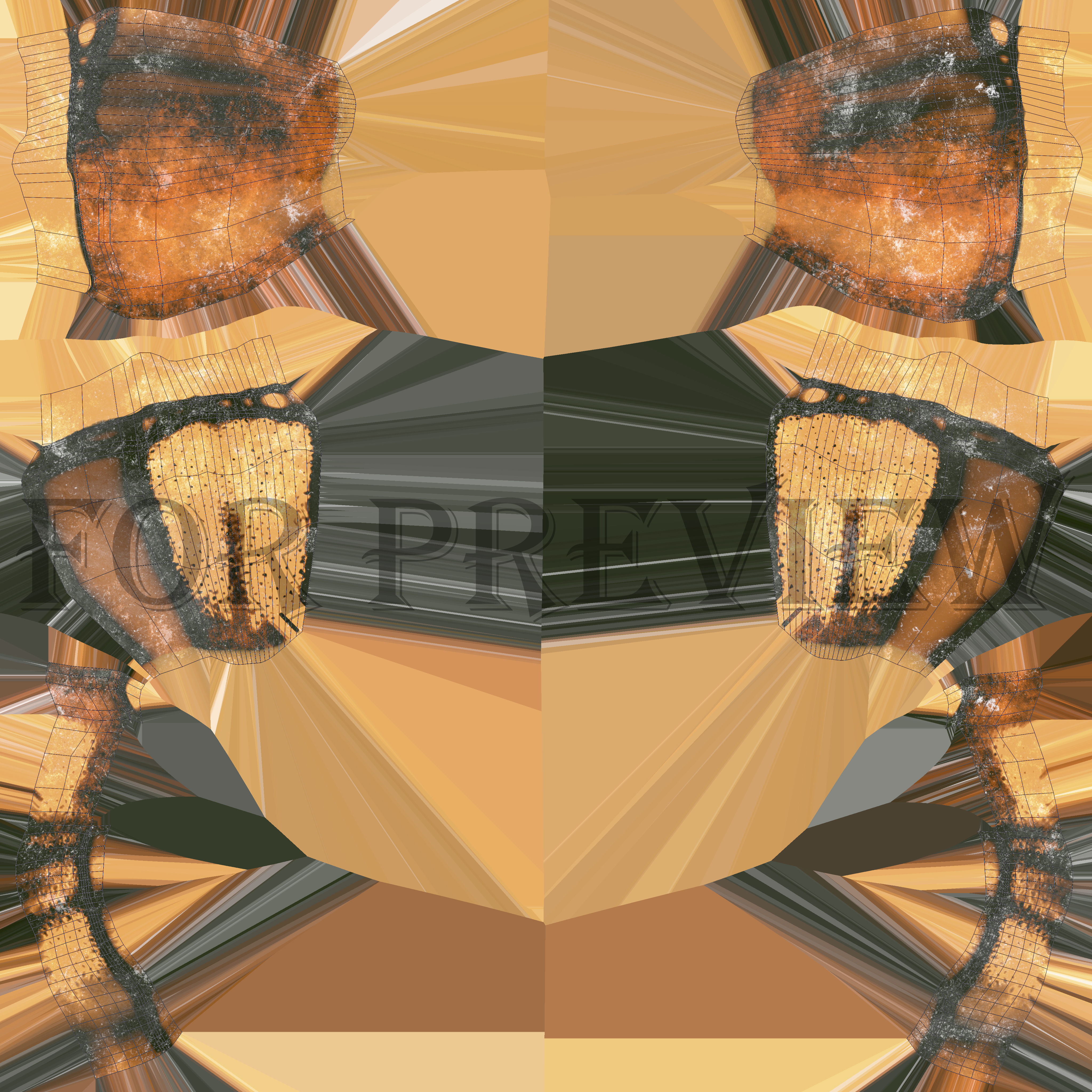 Hrrmit crab 3D Model 3D model_16