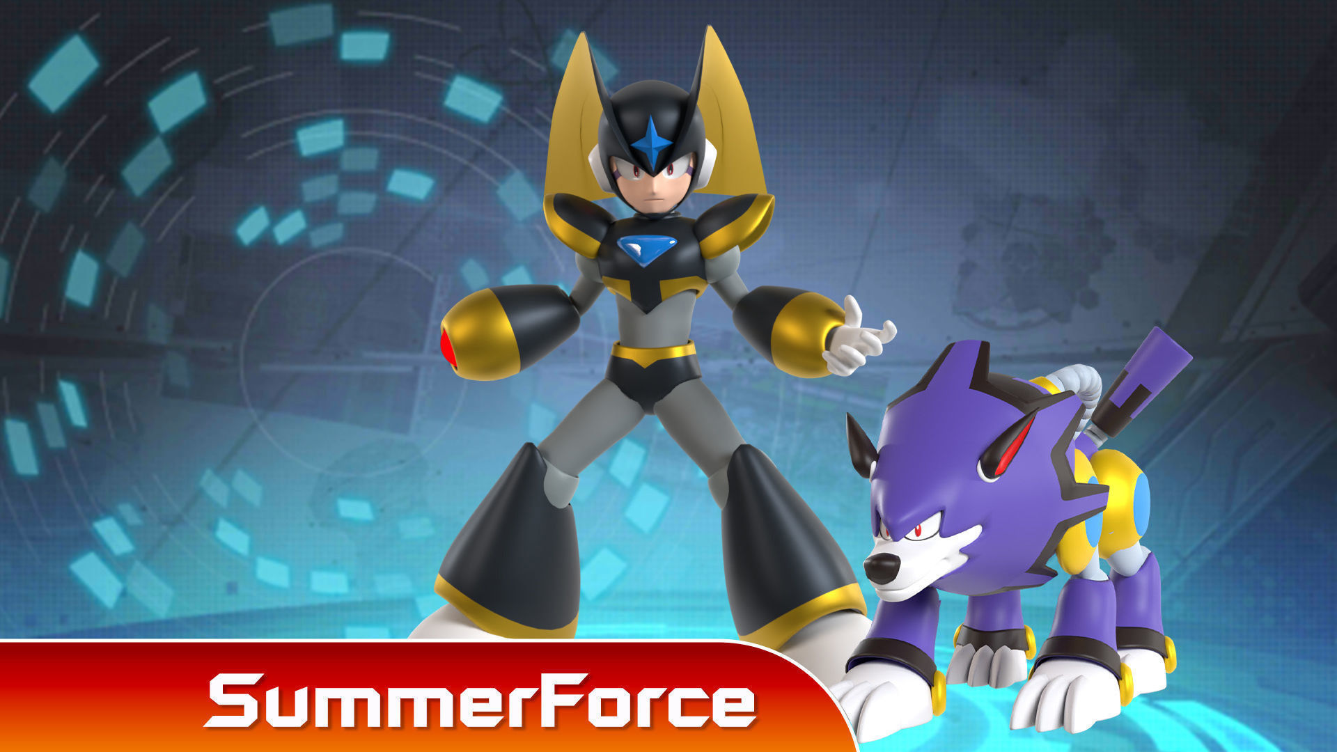 Treble - Megaman 3D model_2