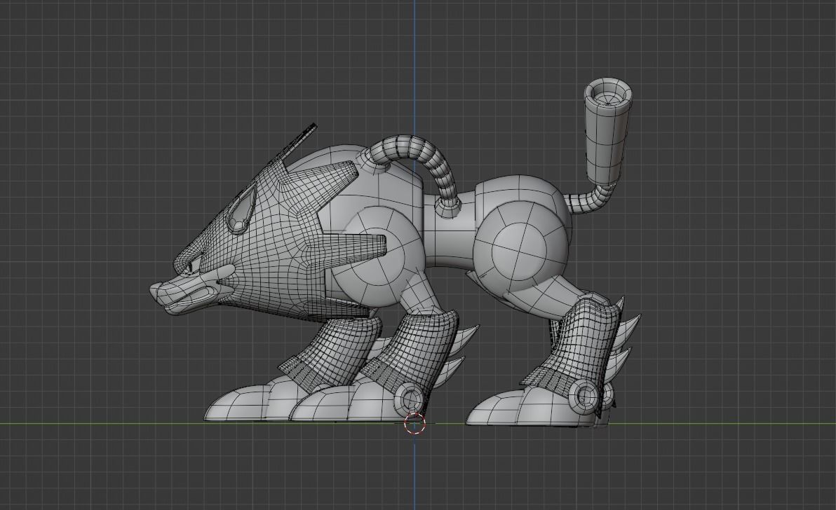 Treble - Megaman 3D model_10