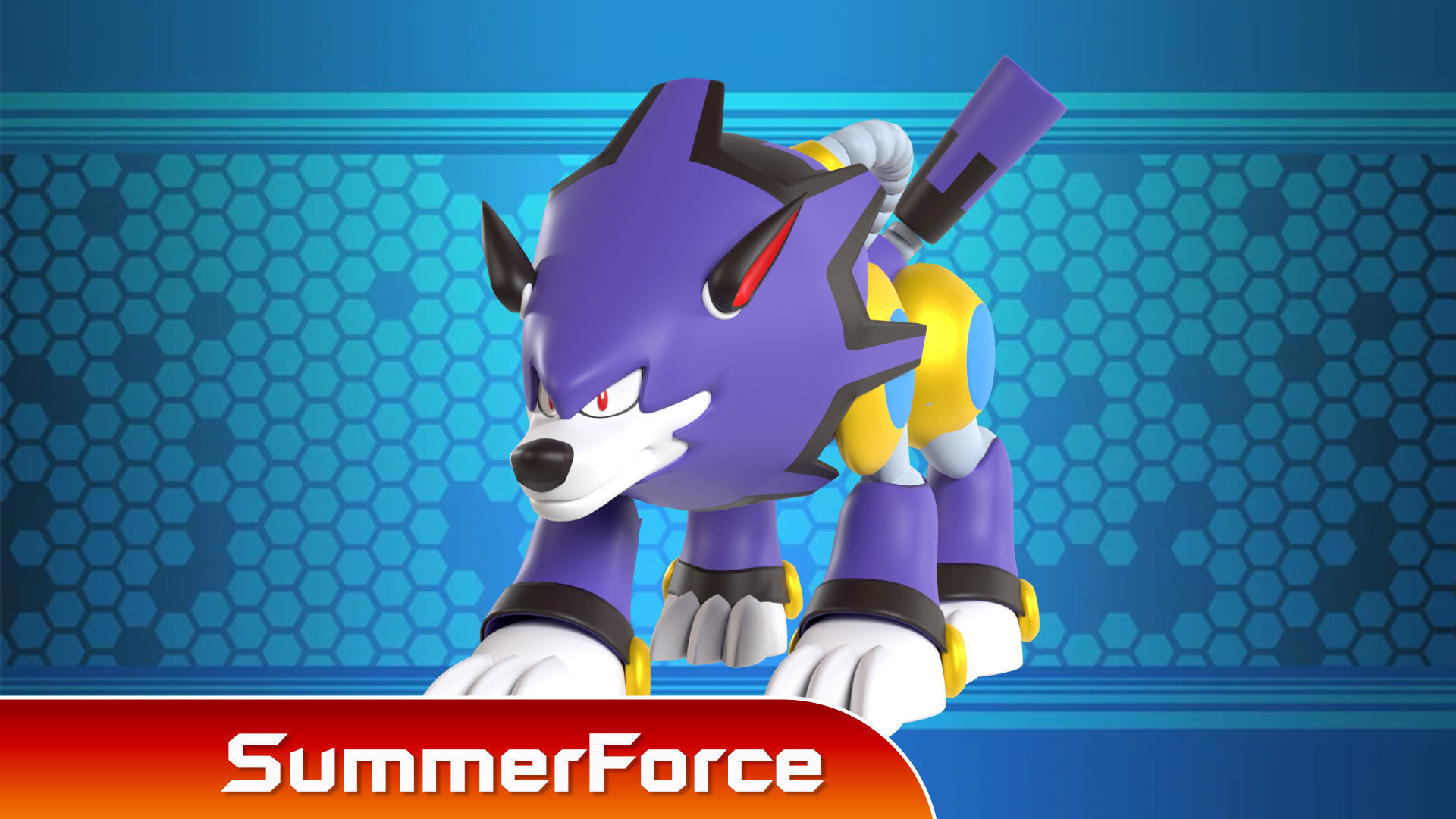 Treble - Megaman 3D model_1