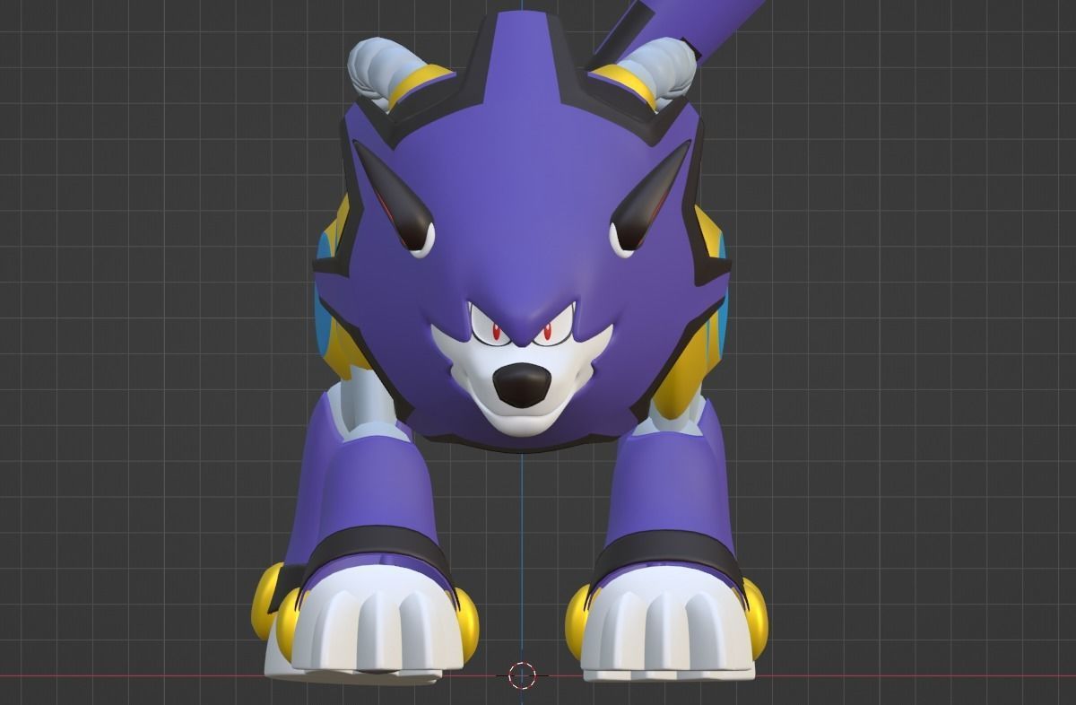 Treble - Megaman 3D model_8