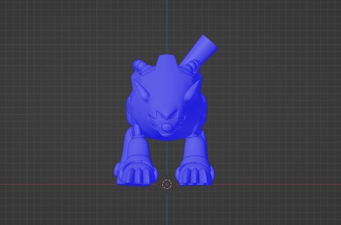 Treble - Megaman 3D model_15