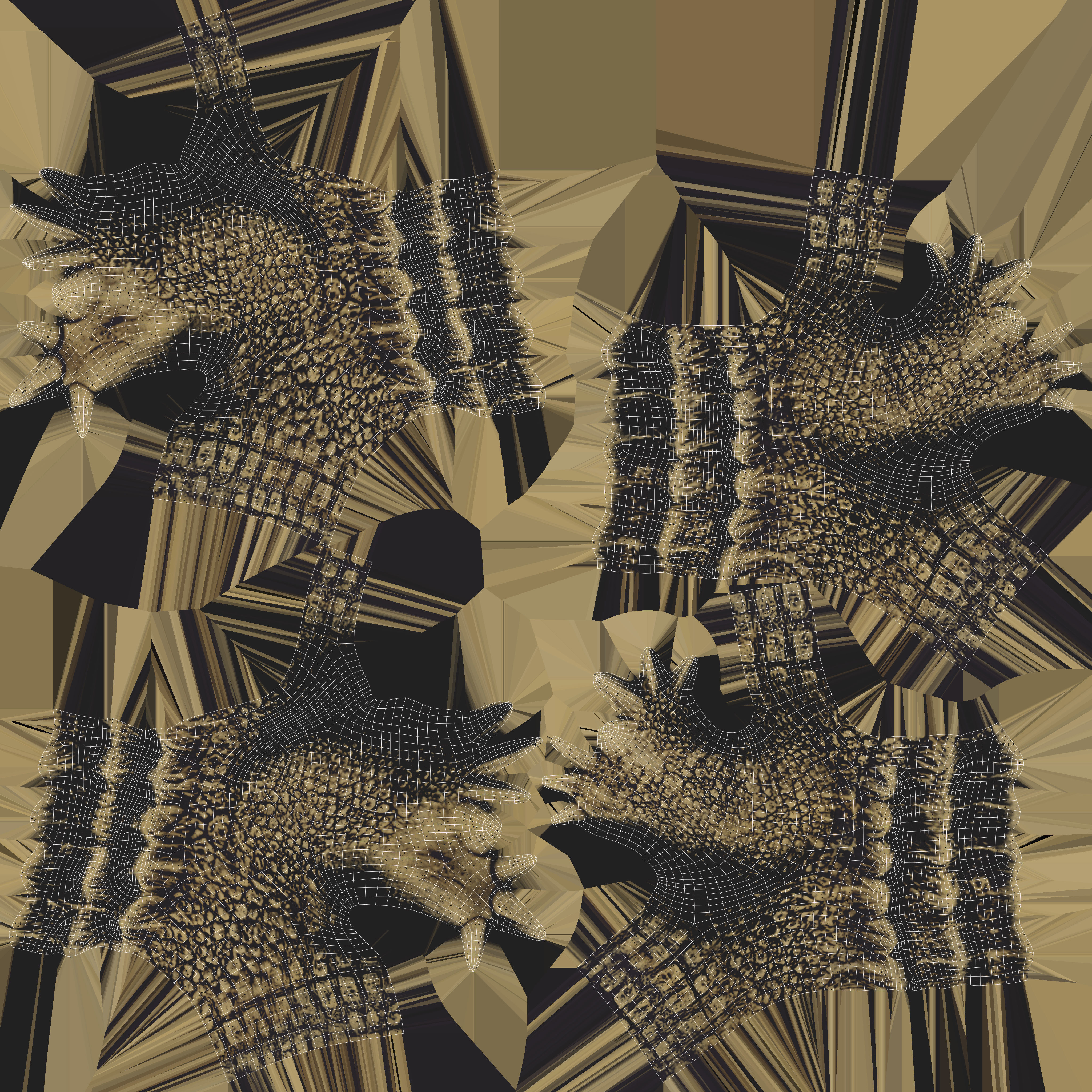 crocodile 3d model 3D model_26