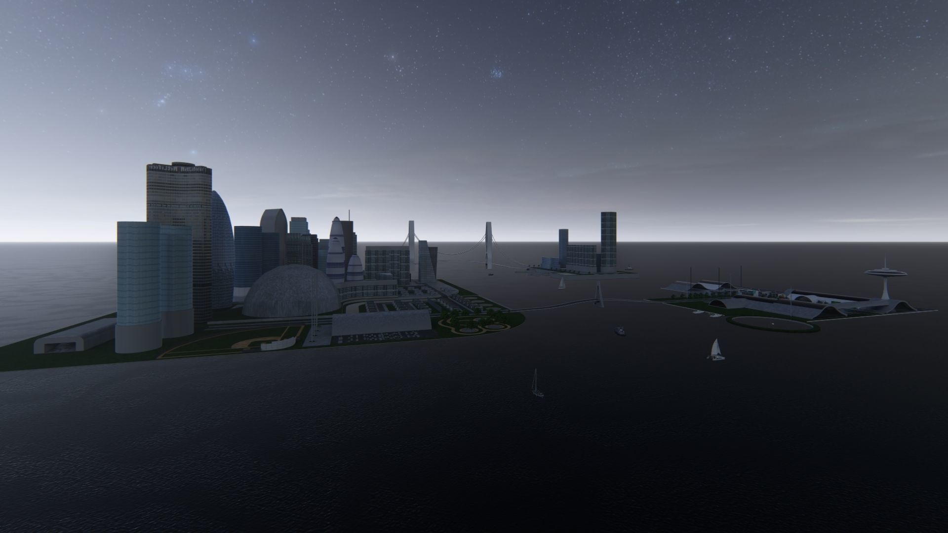 modern city- urban 3D model_8