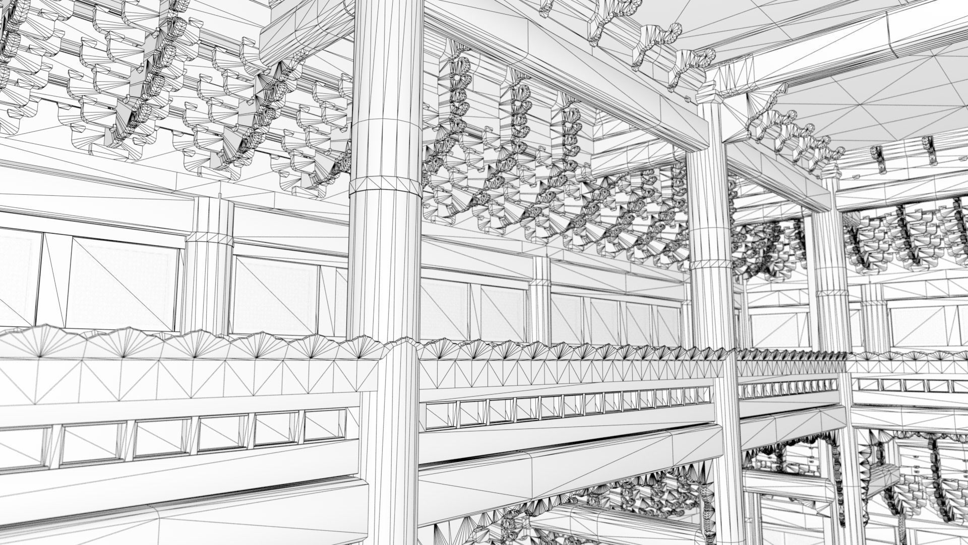 Korea Gyeongbokgung Geunjeongjeon - Joseon Palace 3D model_10