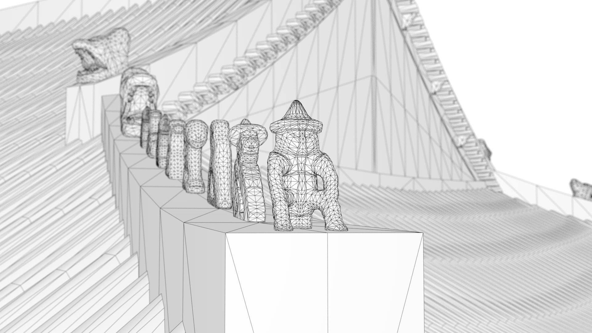 Korea Gyeongbokgung Geunjeongjeon - Joseon Palace 3D model_19