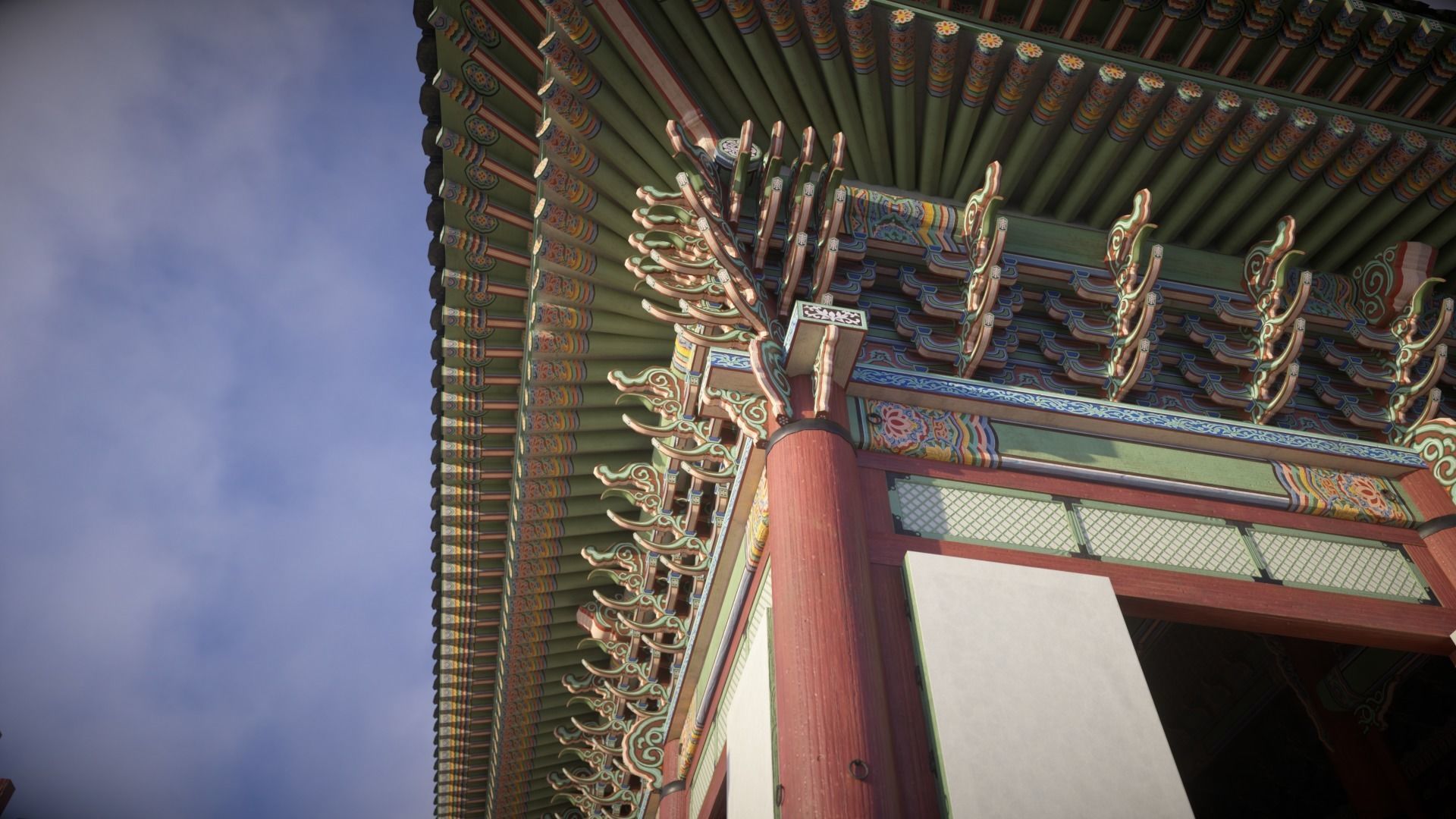 Korea Gyeongbokgung Geunjeongjeon - Joseon Palace 3D model_20