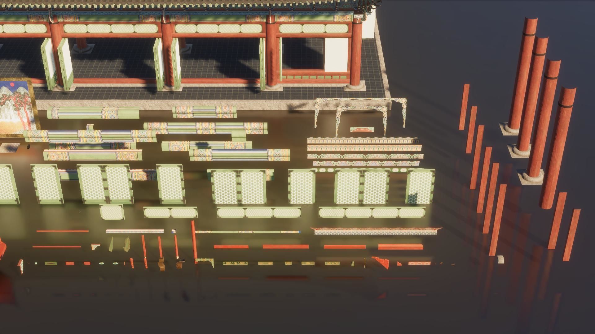 Korea Gyeongbokgung Geunjeongjeon - Joseon Palace 3D model_23