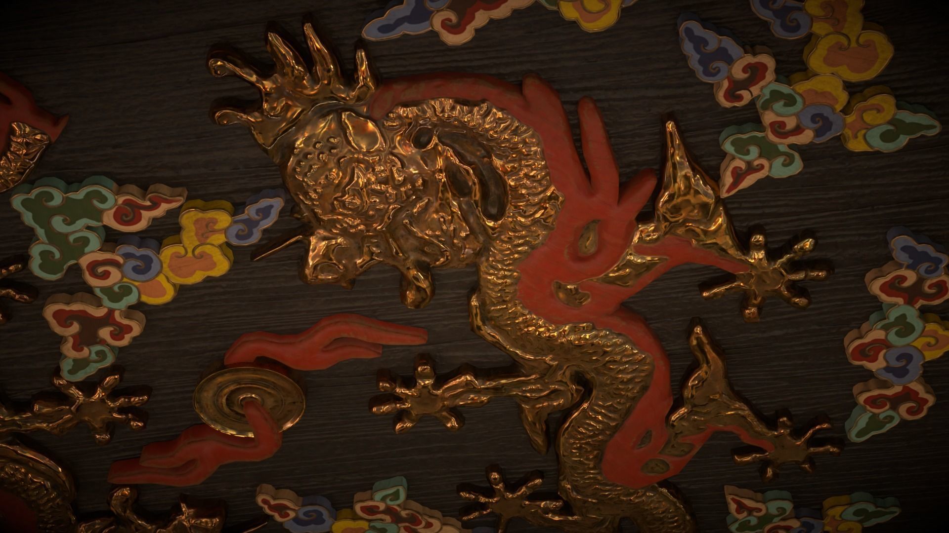 Korea Gyeongbokgung Geunjeongjeon - Joseon Palace 3D model_15