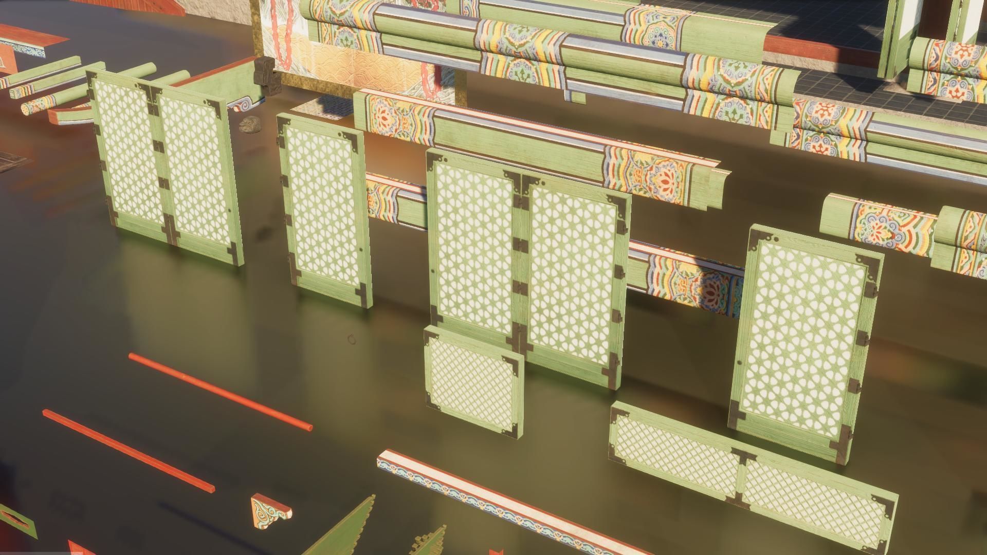 Korea Gyeongbokgung Geunjeongjeon - Joseon Palace 3D model_25