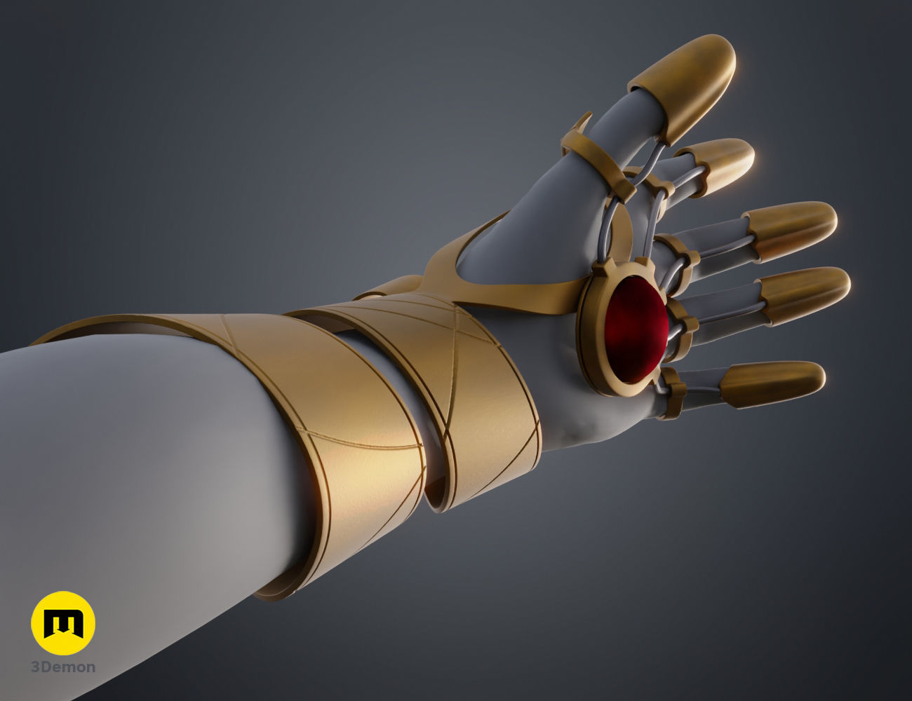 Kara kesh hand device - Stargate 3D print model_5