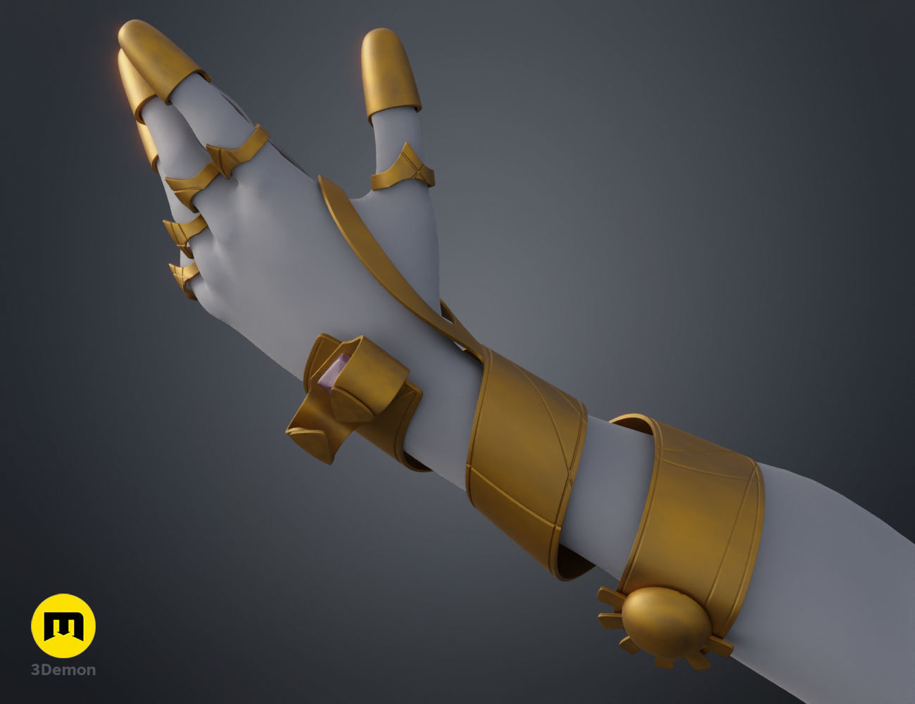 Kara kesh hand device - Stargate 3D print model_6