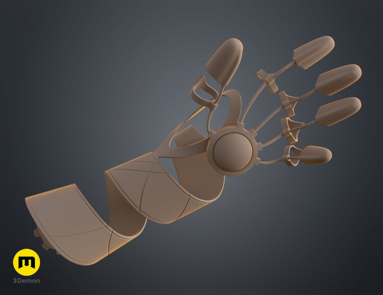 Kara kesh hand device - Stargate 3D print model_17