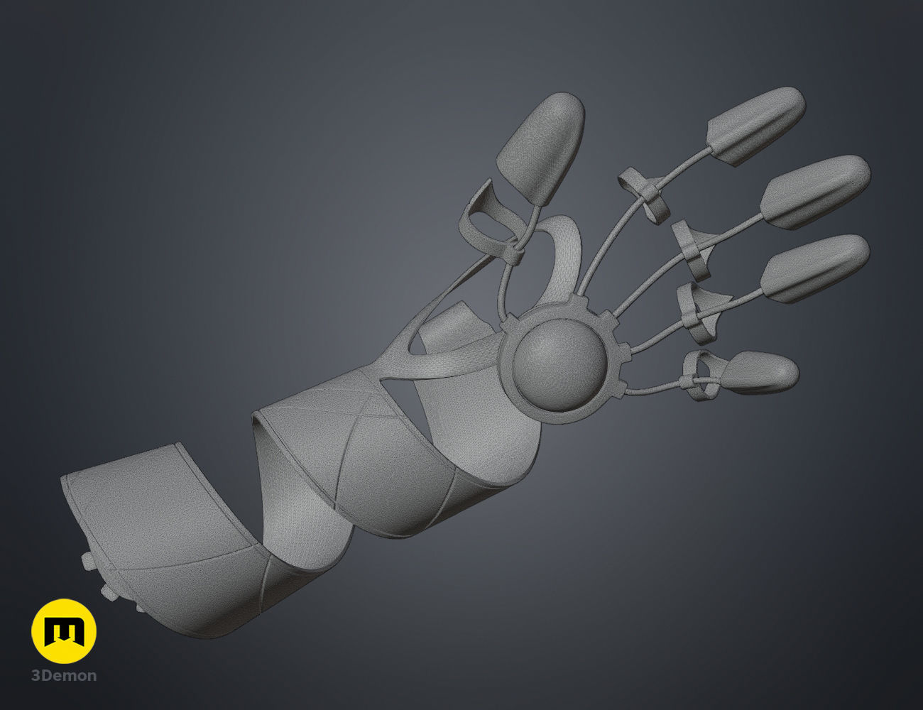 Kara kesh hand device - Stargate 3D print model_23