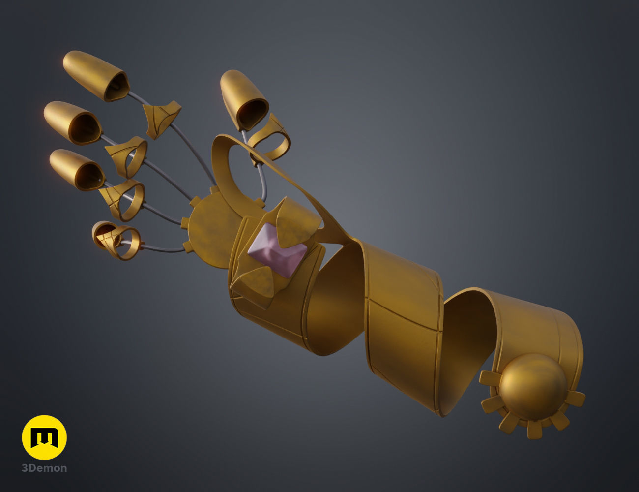 Kara kesh hand device - Stargate 3D print model_7