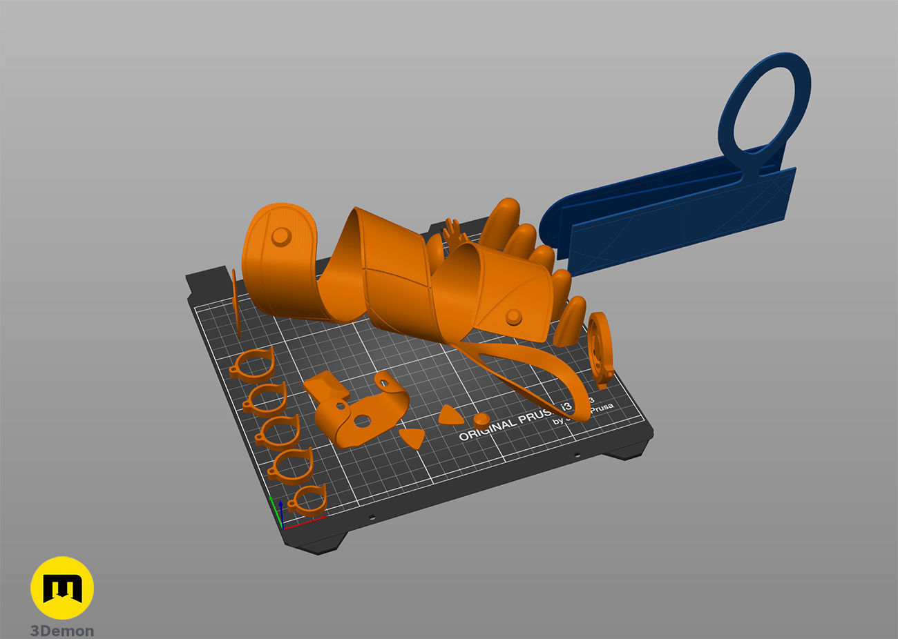 Kara kesh hand device - Stargate 3D print model_4