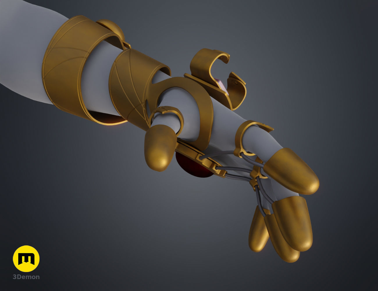 Kara kesh hand device - Stargate 3D print model_8