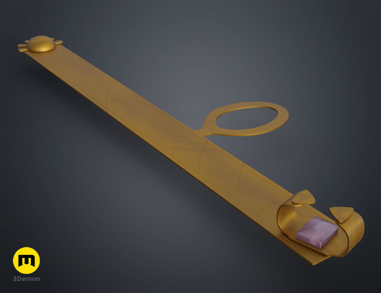 Kara kesh hand device - Stargate 3D print model_3