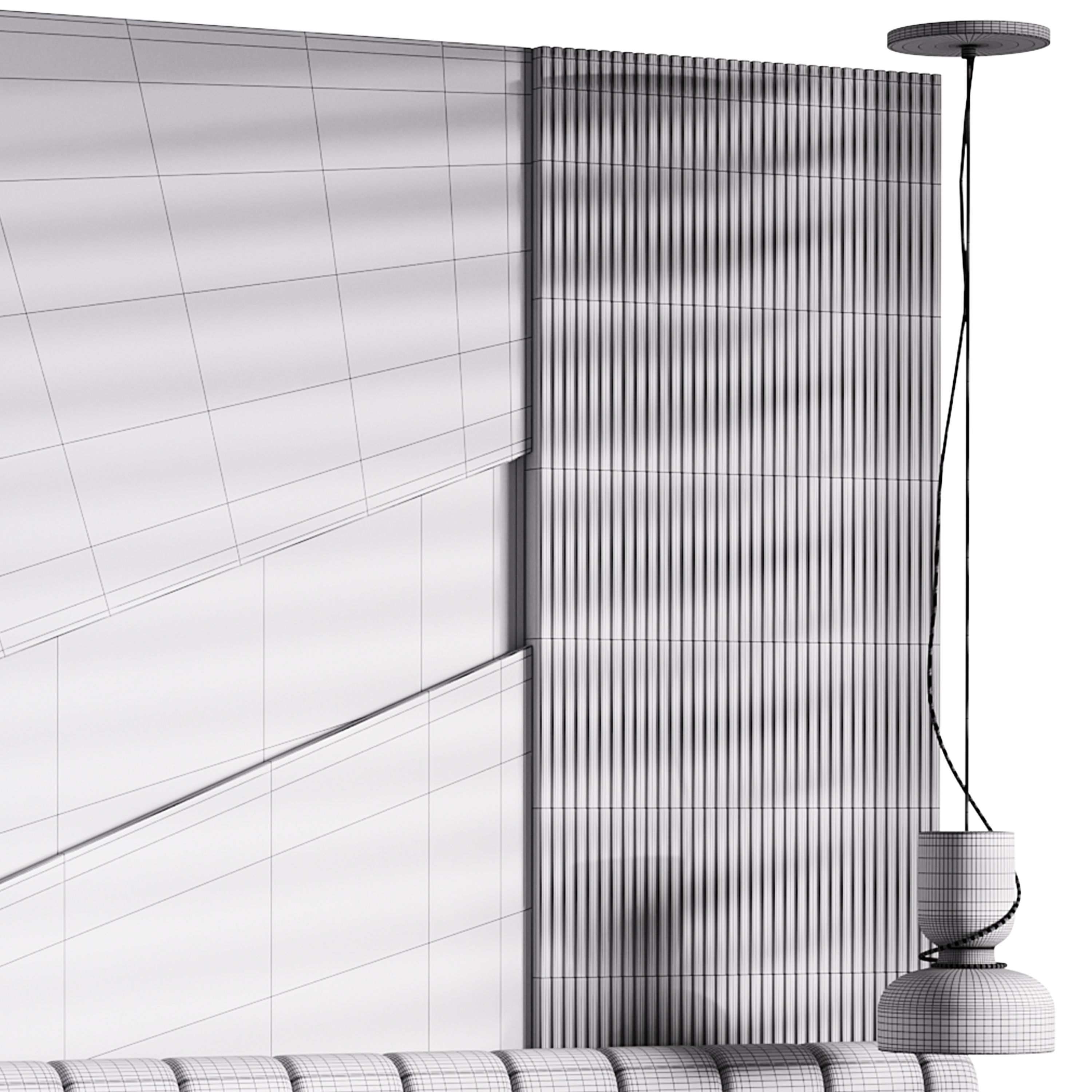 Decorative Wall panel  31 3D model_14