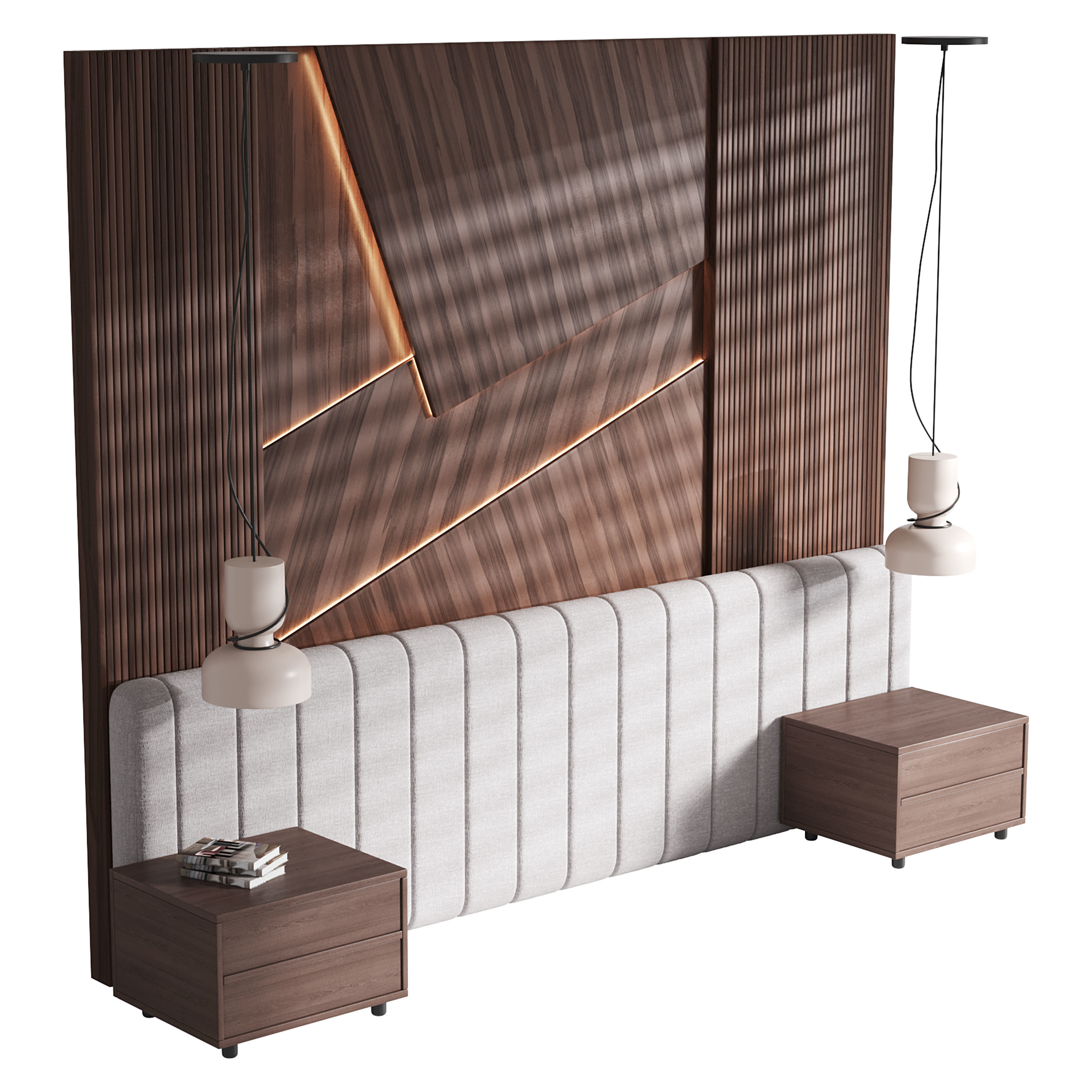 Decorative Wall panel  31 3D model_6