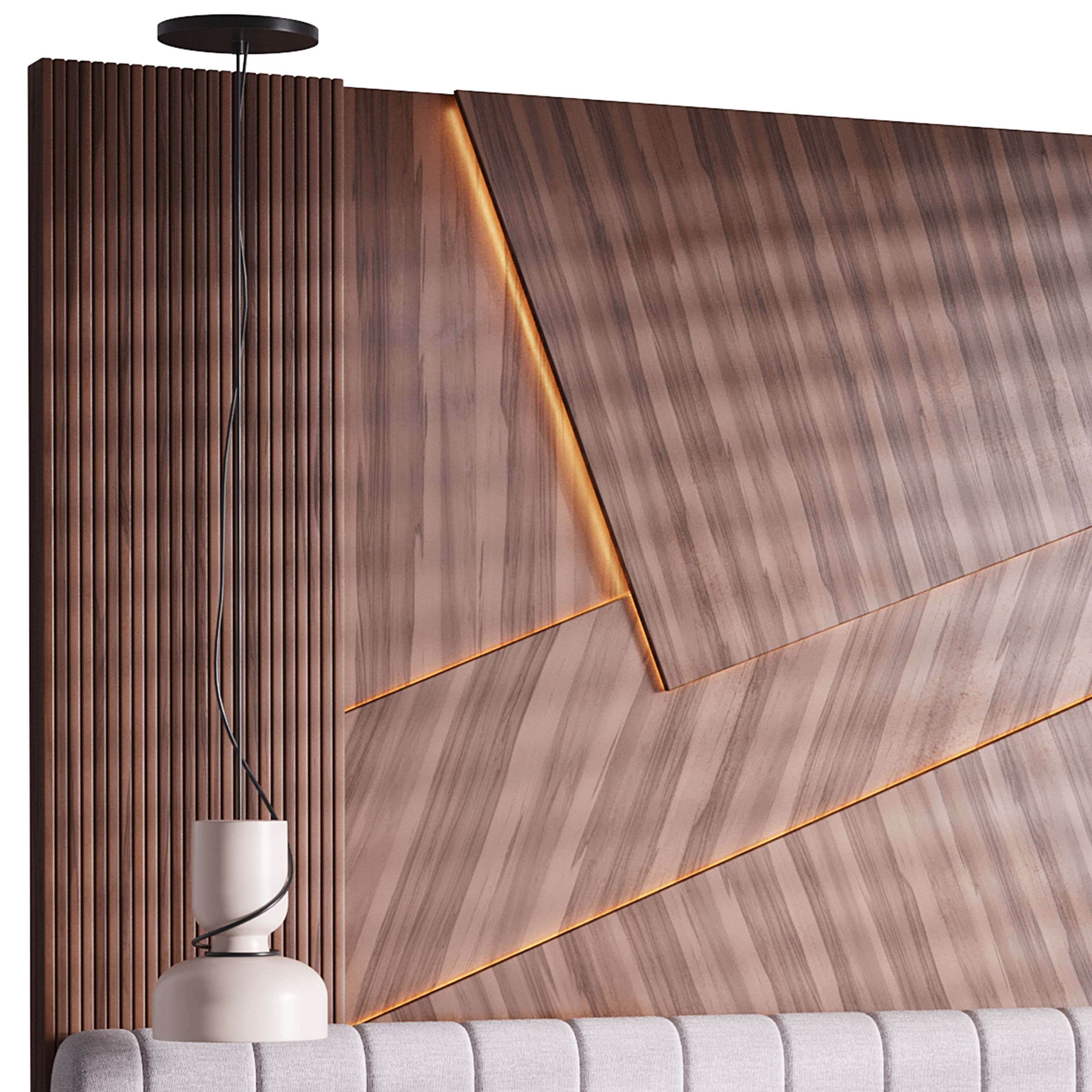 Decorative Wall panel  31 3D model_3