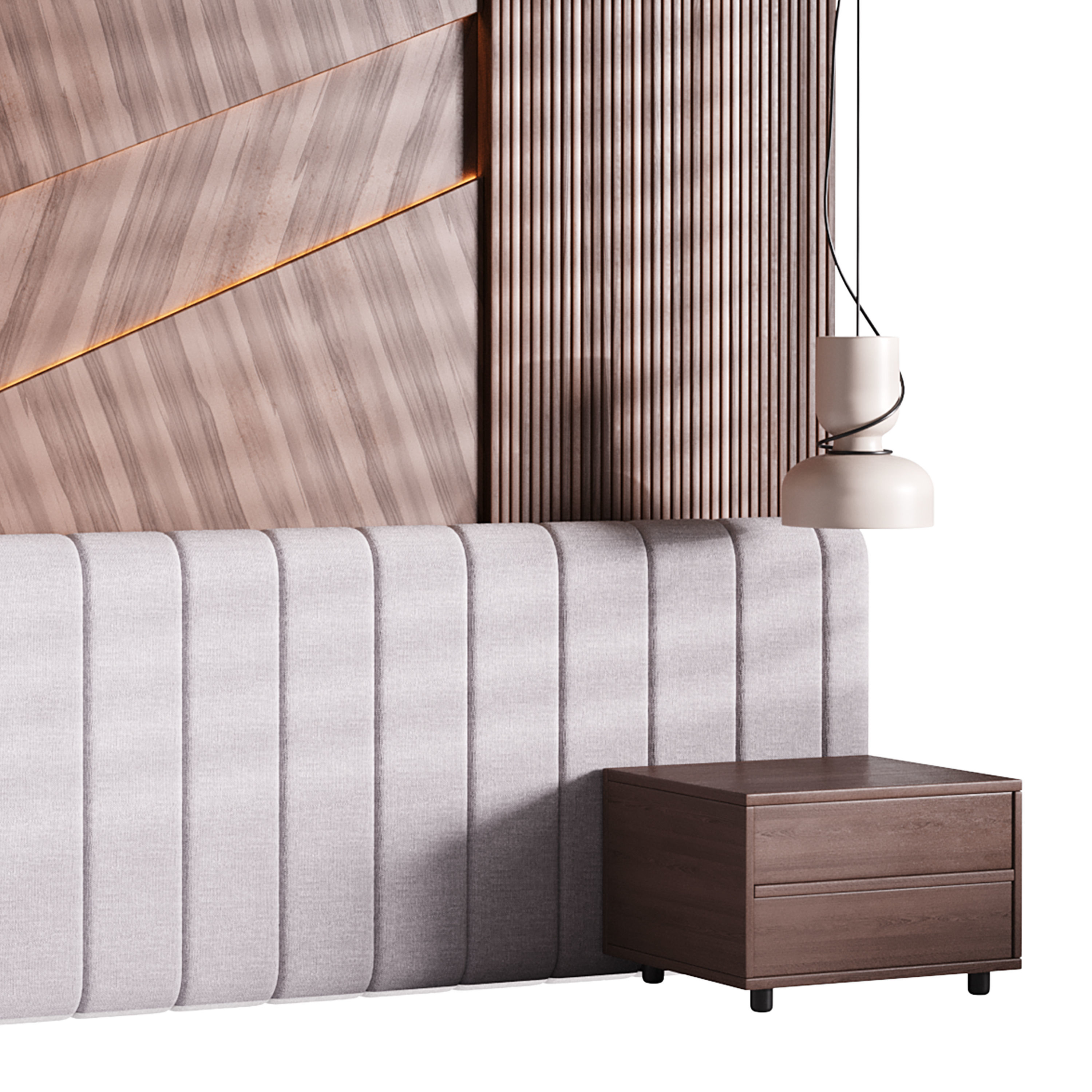 Decorative Wall panel  31 3D model_4