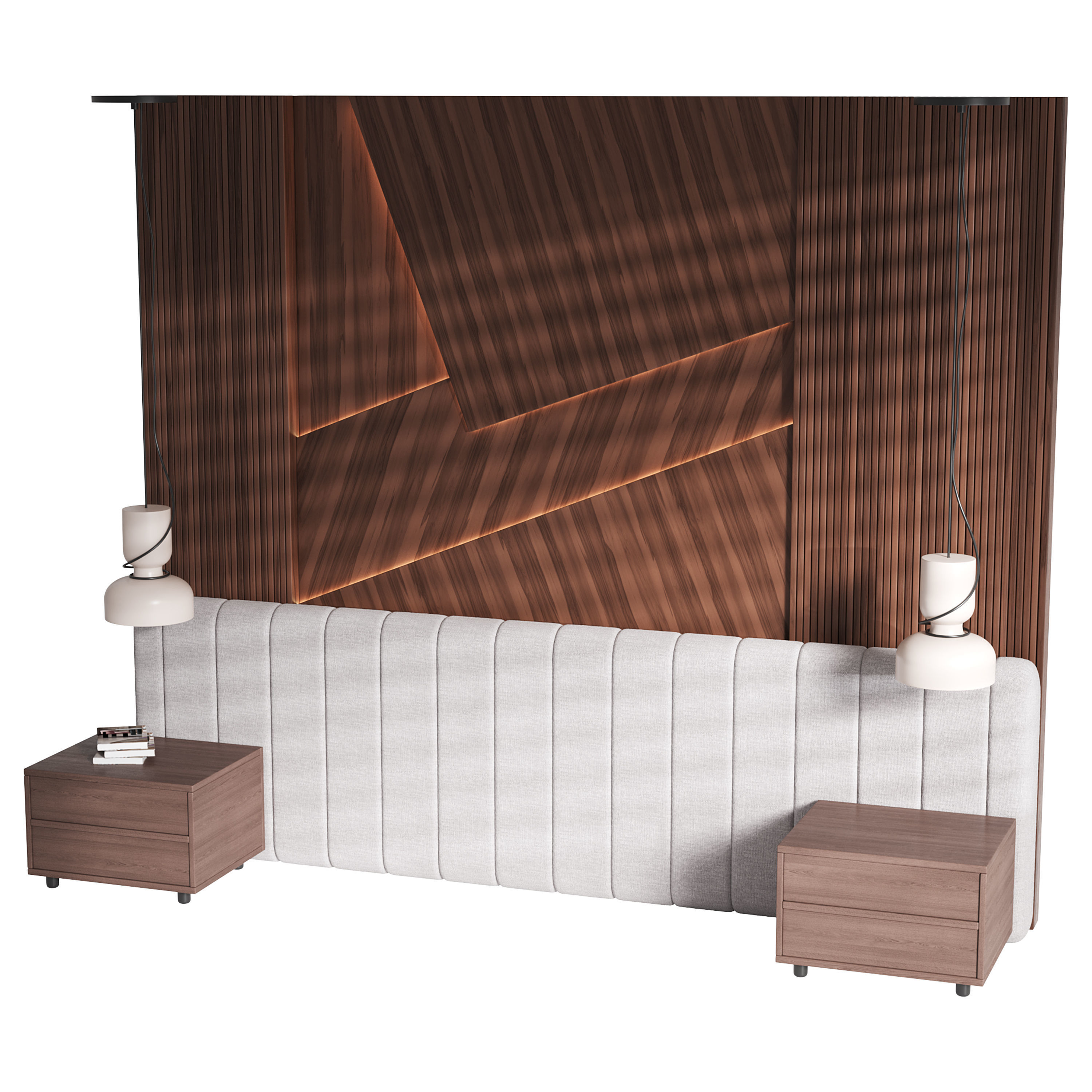 Decorative Wall panel  31 3D model_10