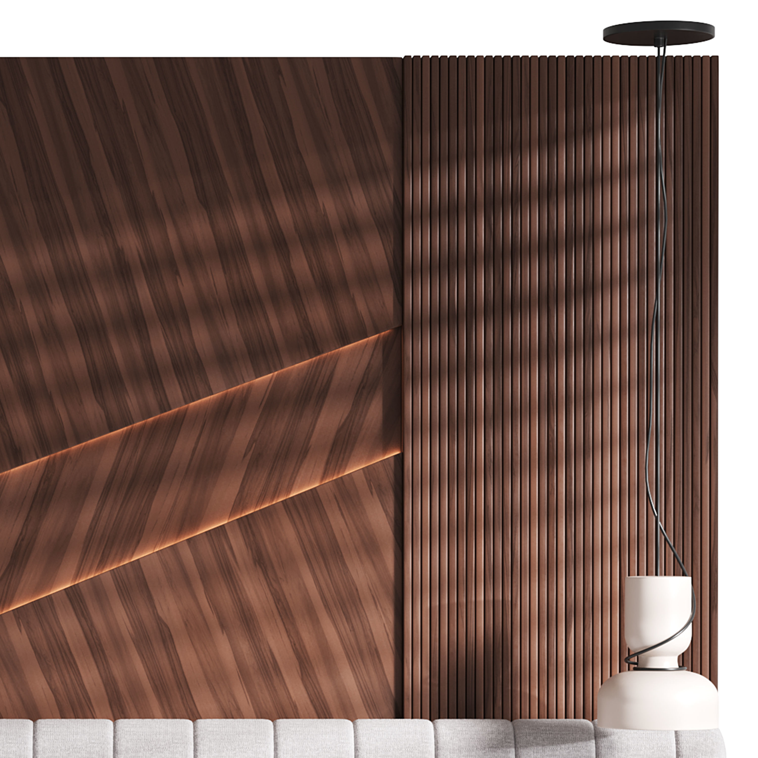 Decorative Wall panel  31 3D model_8