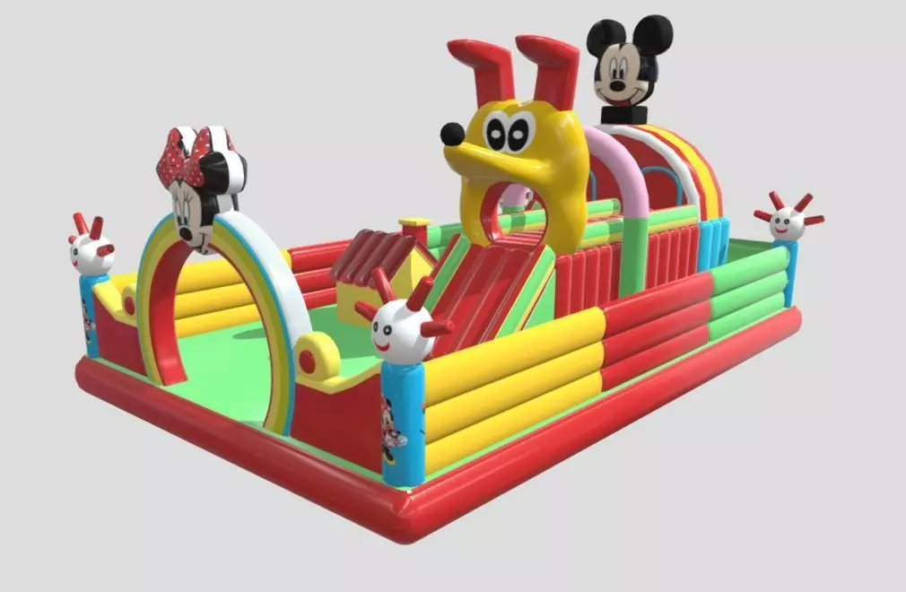 Mickey Bouncy Castle Inflatable 3D model