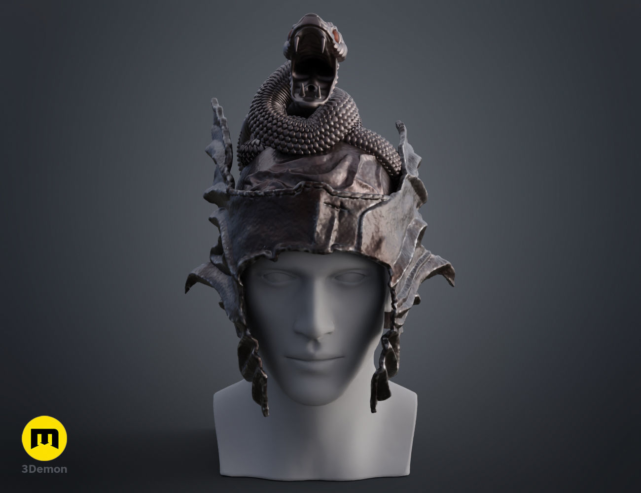 Messmer the Impaler Helmet - Elden Ring 3D print model_18