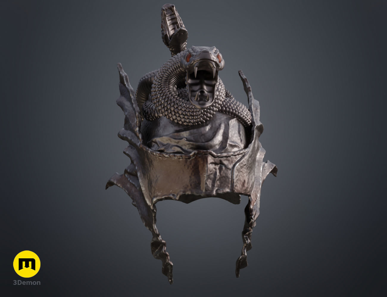Messmer the Impaler Helmet - Elden Ring 3D print model_15