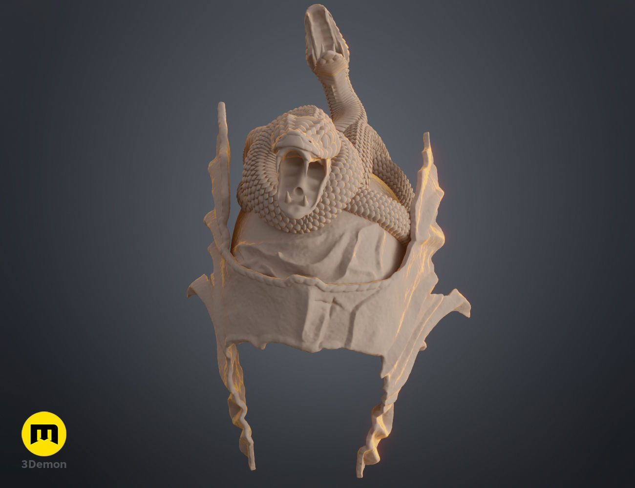 Messmer the Impaler Helmet - Elden Ring 3D print model_24