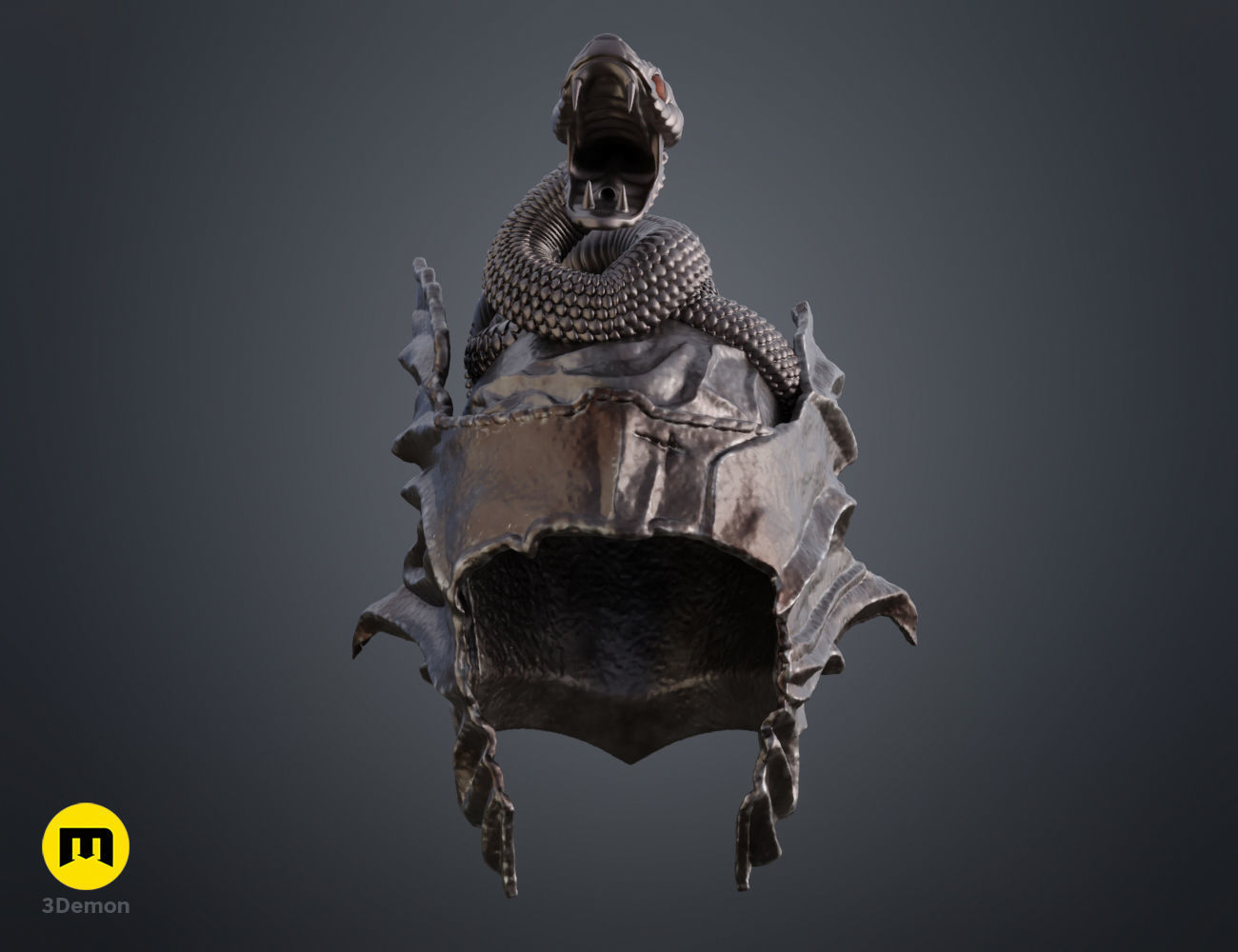 Messmer the Impaler Helmet - Elden Ring 3D print model_13