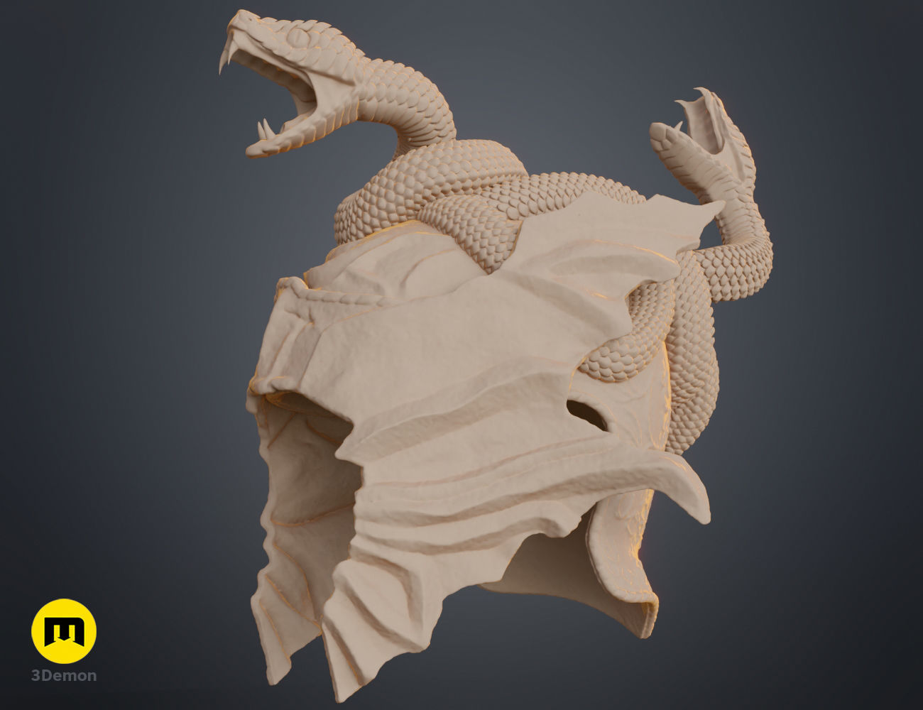 Messmer the Impaler Helmet - Elden Ring 3D print model_23