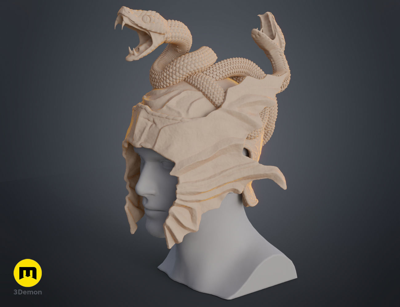 Messmer the Impaler Helmet - Elden Ring 3D print model_16